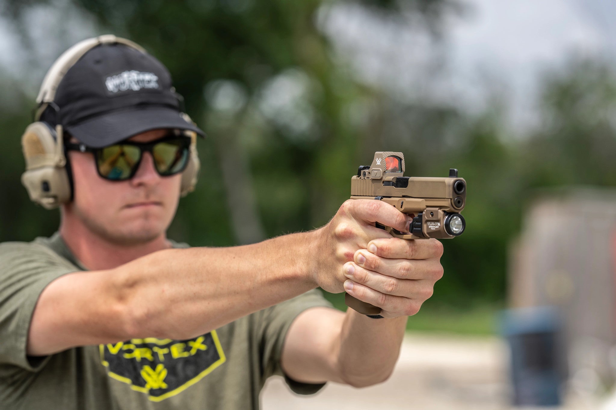 Vortex Micro Red Dot Defender-ST 3 MOA Tan