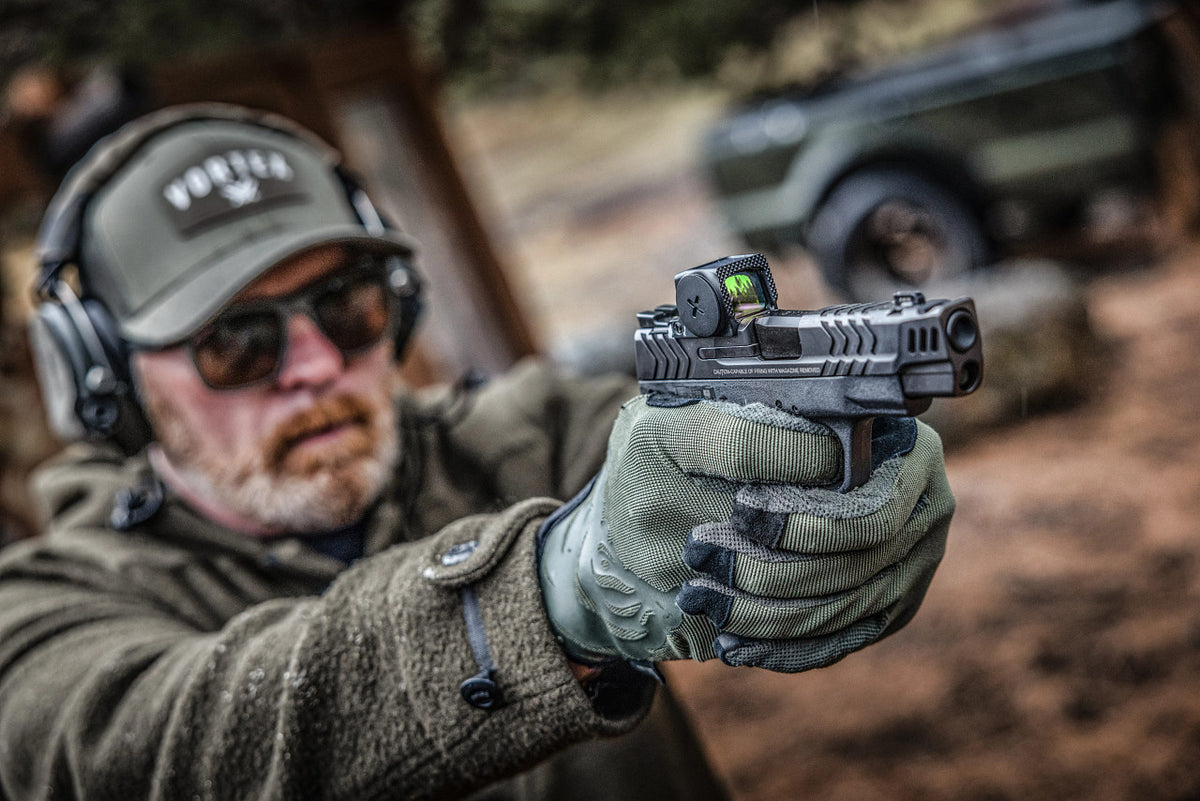 Vortex Enclosed Solar Mico Green Dot Defender-CCW 3 MOA