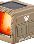Vortex Enclosed Solar Mico Red Dot Defender-CCW 3 MOA Tan