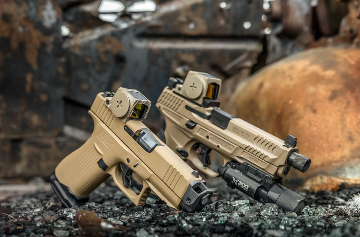 Vortex Enclosed Solar Mico Red Dot Defender-CCW 3 MOA Tan