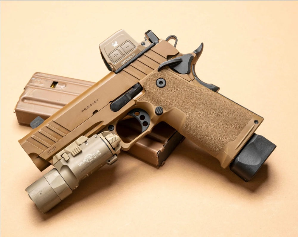 Vortex Enclosed Solar Mico Red Dot Defender-CCW 3 MOA Tan