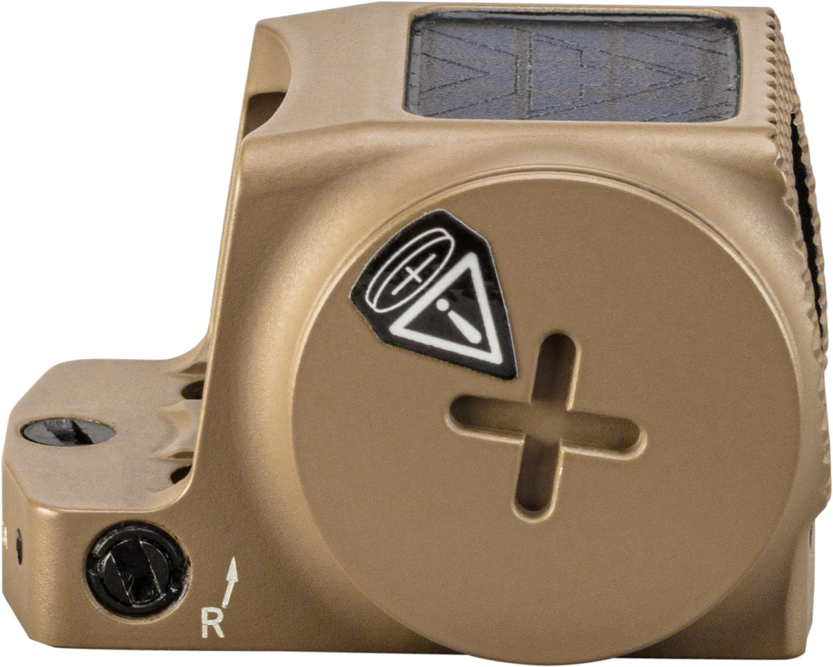 Vortex Enclosed Solar Mico Red Dot Defender-CCW 3 MOA Tan