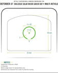 Vortex Enclosed Solar Micro Green Dot Defender-ST 3 MOA