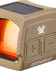 Vortex Enclosed Solar Micro Red Dot Defender-ST 3 MOA Tan