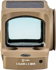 Vortex Enclosed Solar Micro Red Dot Defender-ST 3 MOA Tan