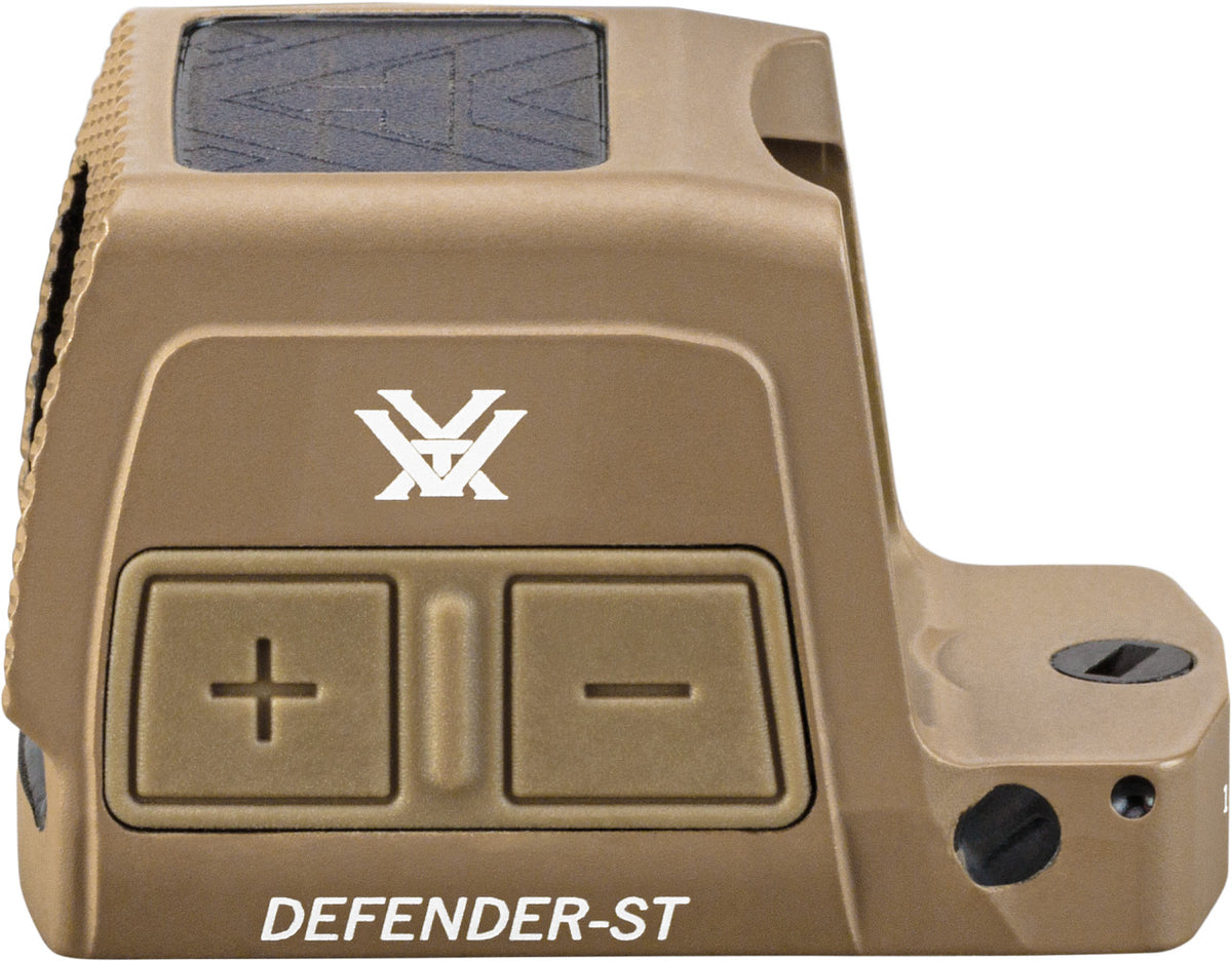 Vortex Enclosed Solar Micro Red Dot Defender-ST 3 MOA Tan