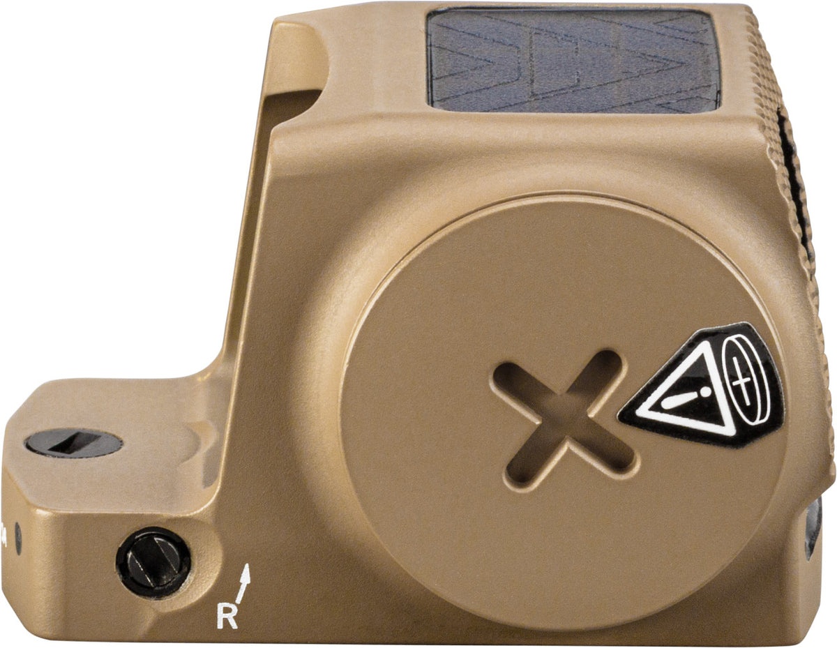 Vortex Enclosed Solar Micro Red Dot Defender-ST 3 MOA Tan