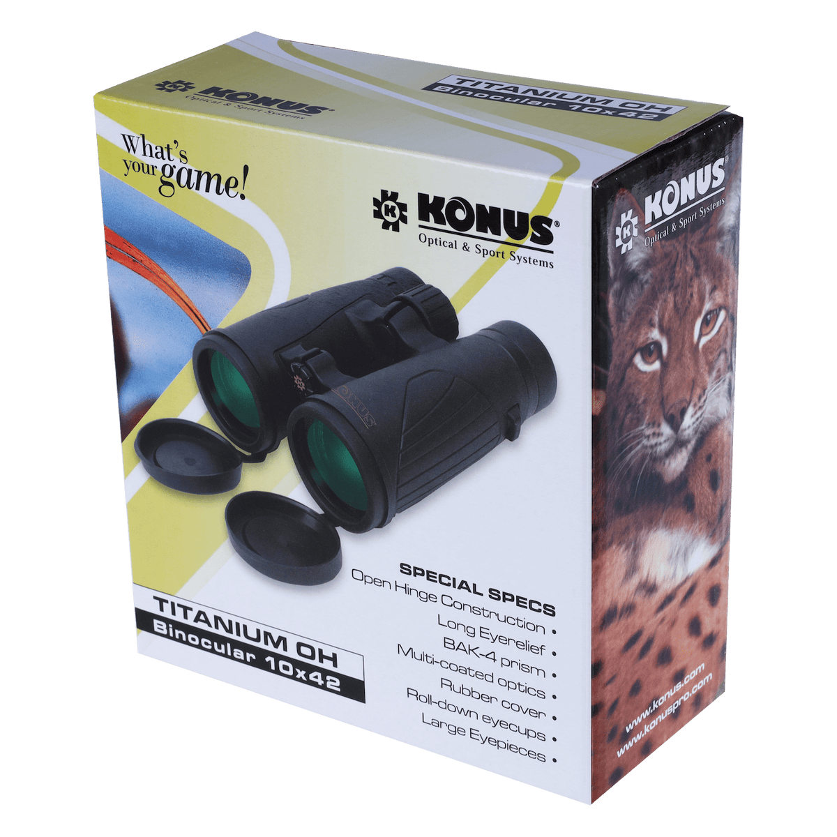 Konus Fernglas Titanium Evo OH 10x42 WP