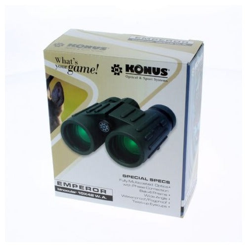 Konus Fernglas Emperor 10x42 WP/WA mit Phasenveredelung
