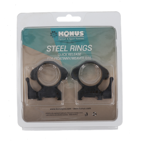 Konus Quick Release Montageringen 30 mm Hoog