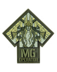 Aufnäher MG Operator PVC Druk