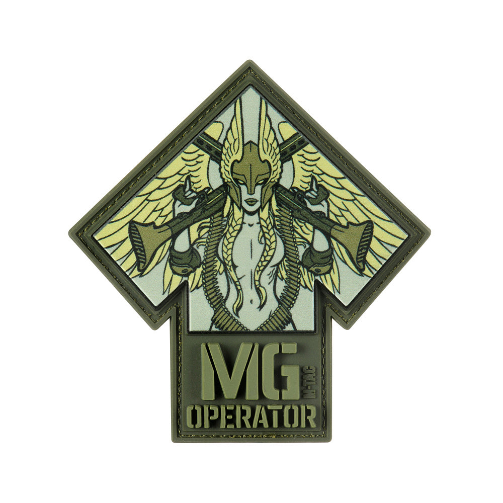 Aufnäher MG Operator PVC Druk