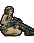 Patch Tactical girl 