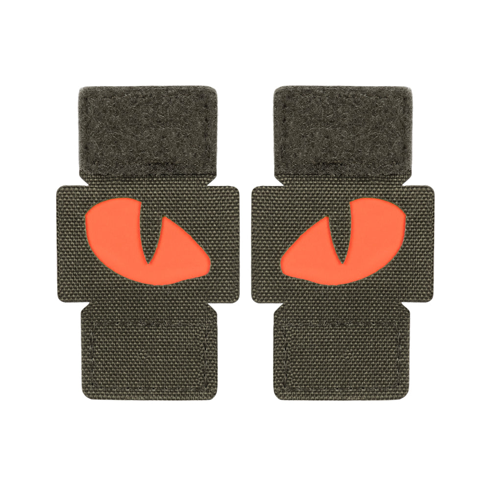 Patch Tigeraugen Laserschnitt (Paar)