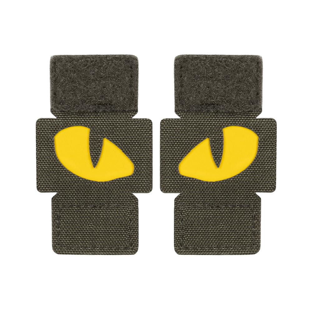 Patch Tigeraugen Laserschnitt (Paar)