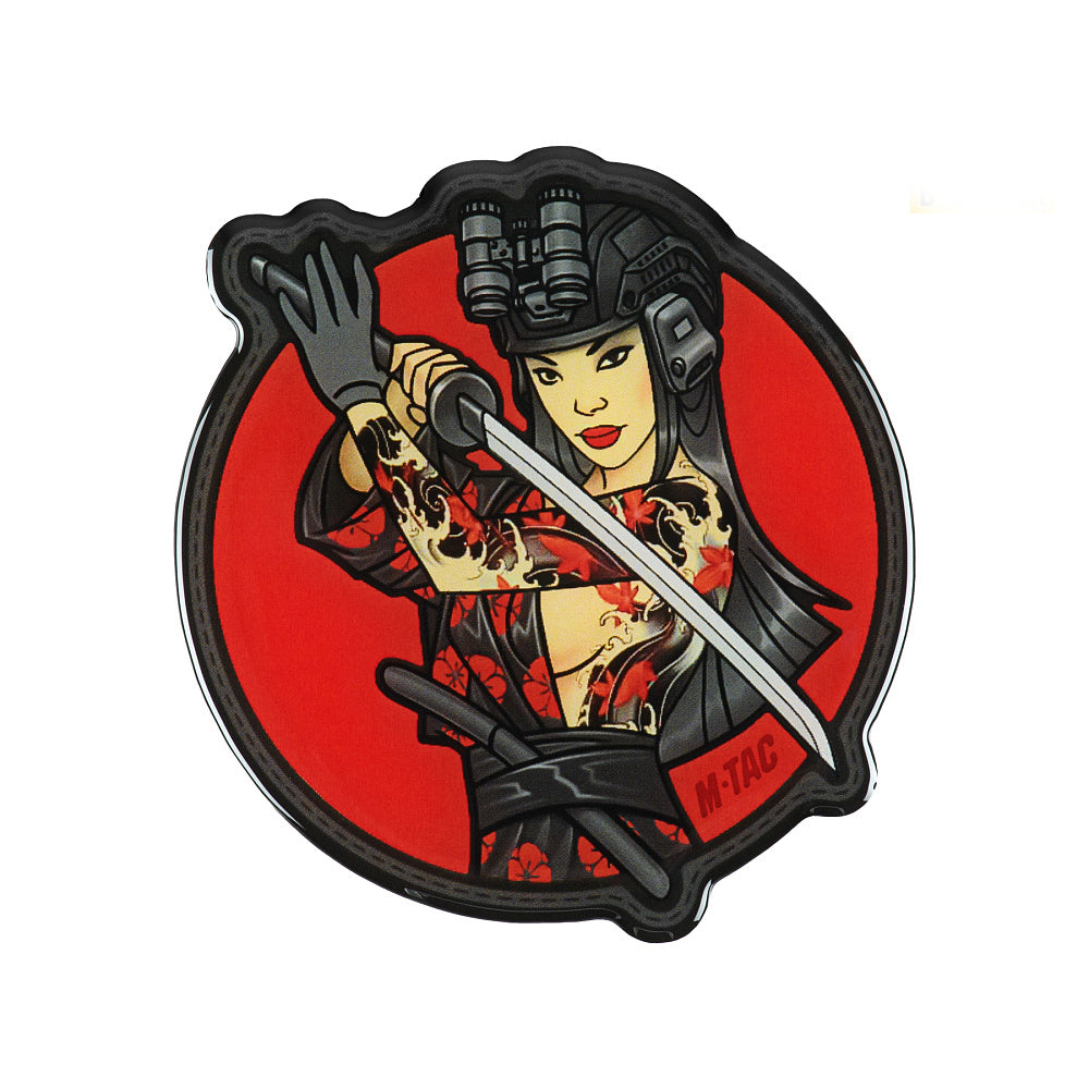 Sticker Tactical Girl 