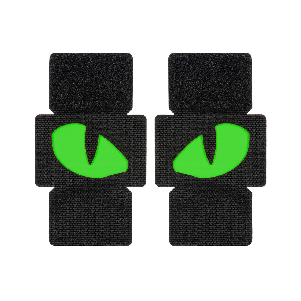 Patch Tigeraugen Laserschnitt (Paar)