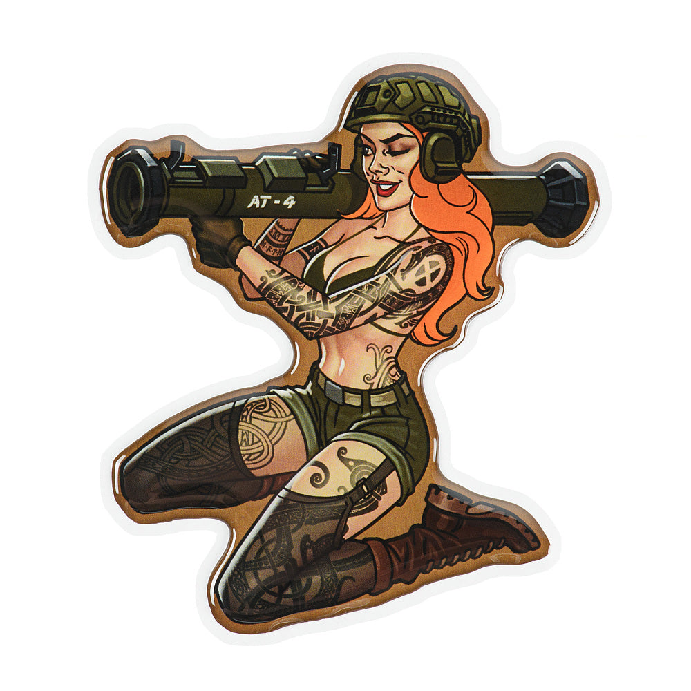 Aufkleber Tactical girl 