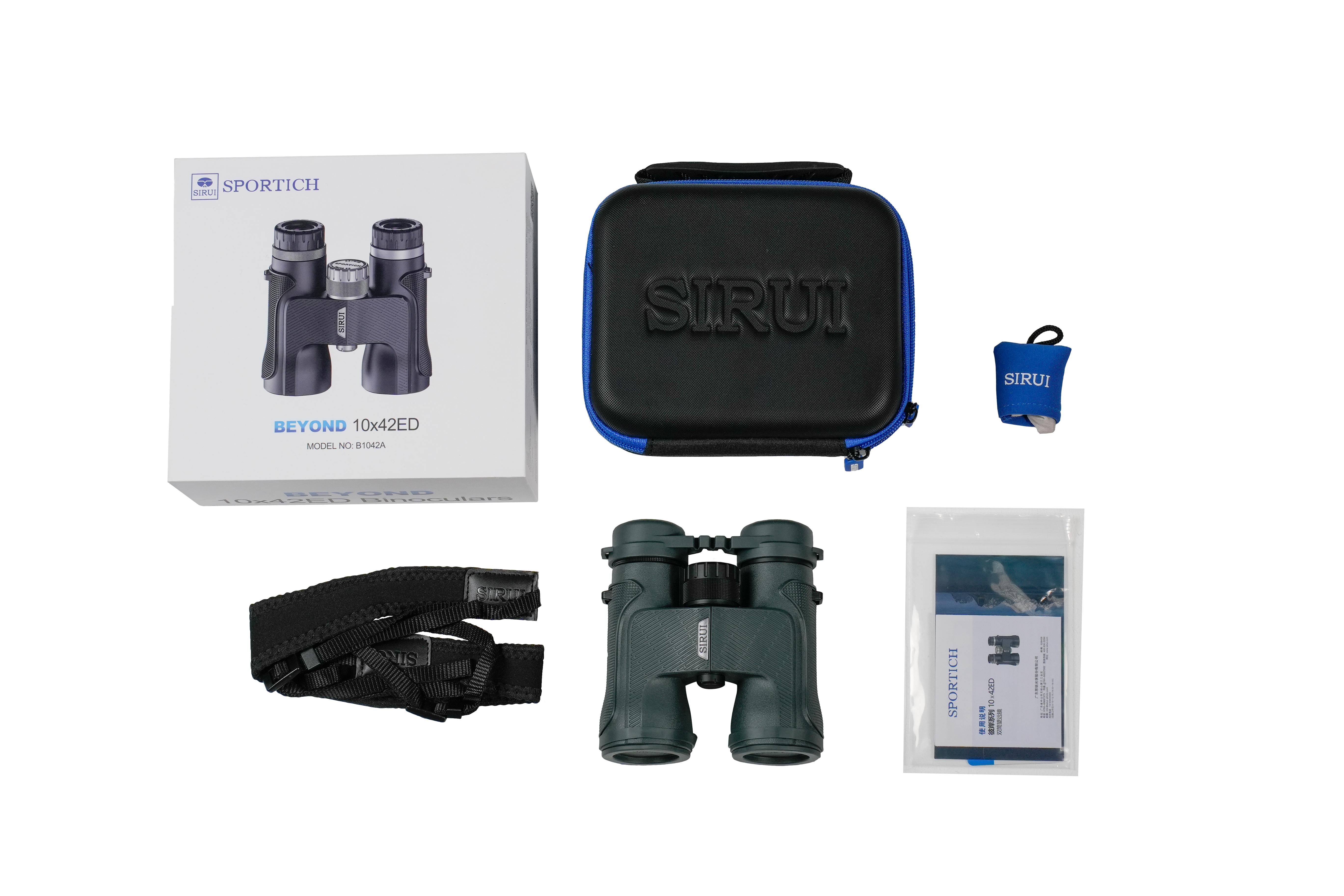 Sirui Sportich B1042A-GN Binocular 10x42