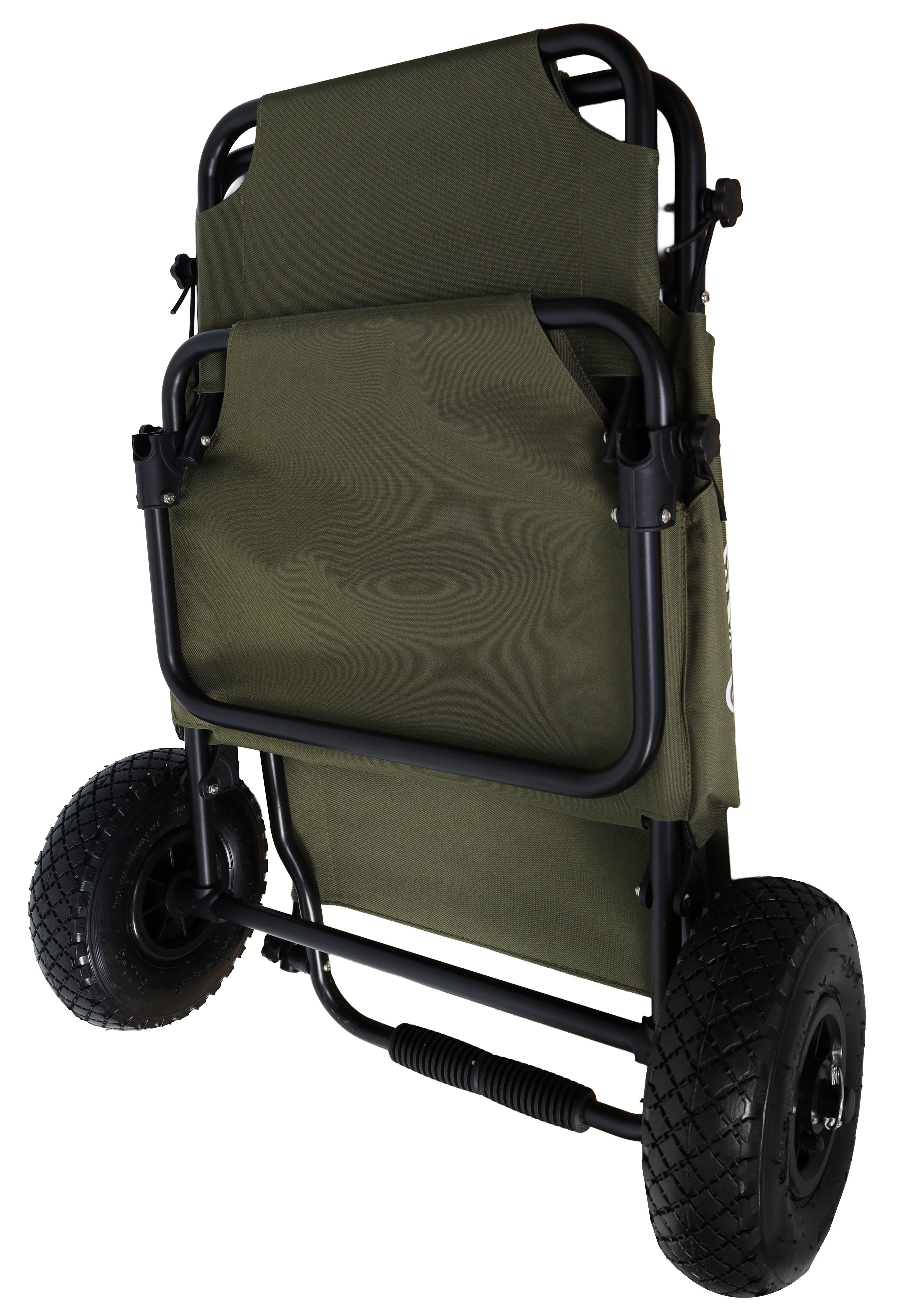 Stealth Gear Transport Trolley M2 Waldgrün mit Sonnendach