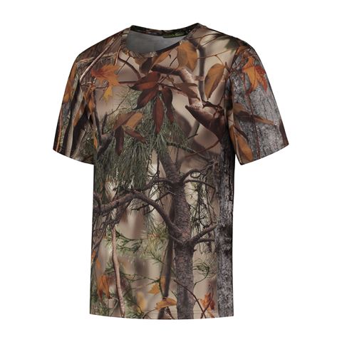Stealth Gear T-shirt Korte Mouw Camo Bosprint maat S