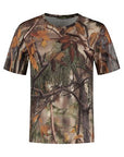 Stealth Gear Short Sleeve T-shirt Camo Forest Print size L