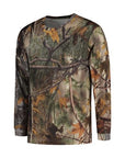 Stealth Gear T-shirt Long Sleeve Camo Forest Print Size XL