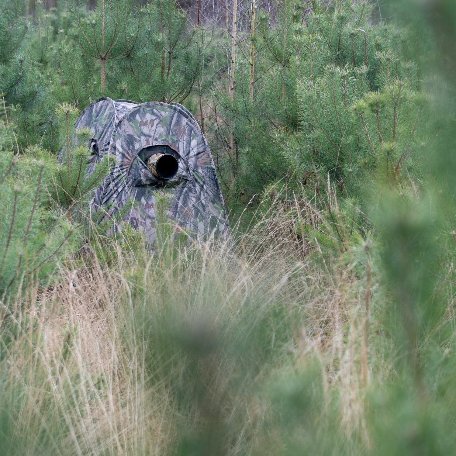 Outdoor Club Eenpersoons Schuiltent All Season Camouflage
