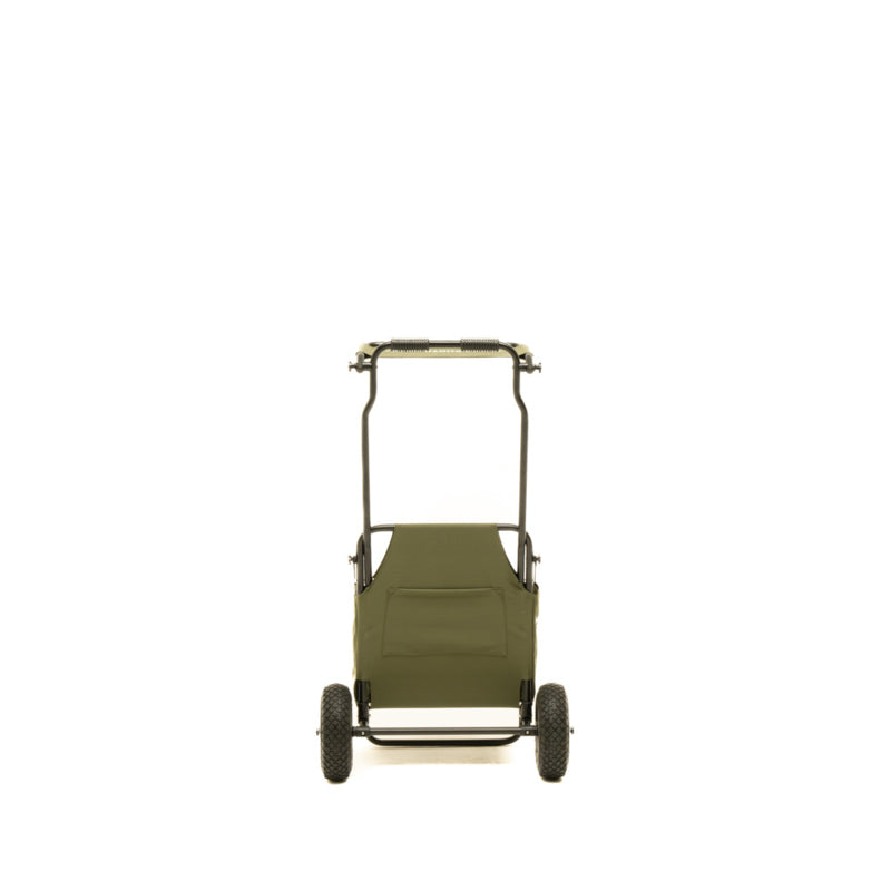 Buteo Photo Gear Transport Trolley Waldgrün mit Sonnendach