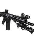 NC Star Bipod - Compact Notched, Precision Grade, 3 Adapters