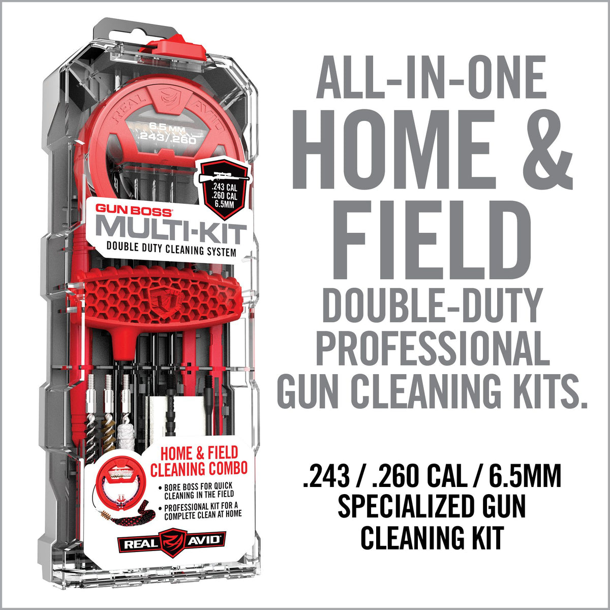 Real Avid Gun Boss Multi-Kit - .243/.260/6,5mm
