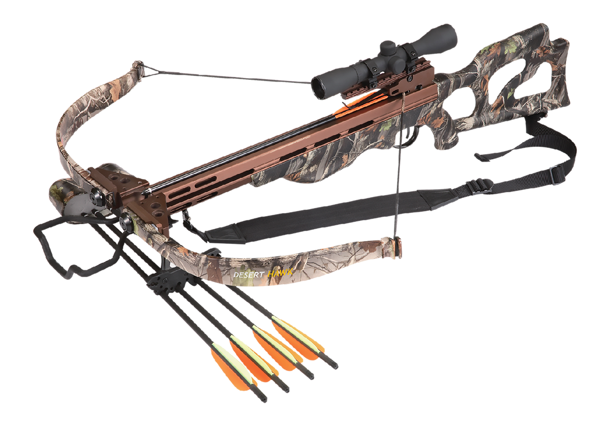 EK Archery Desert Hawk Recurve Xbow 225LB (Camo)