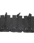 NC Star Mag Pouch - AR10/M1A/FAL, Triple, Black