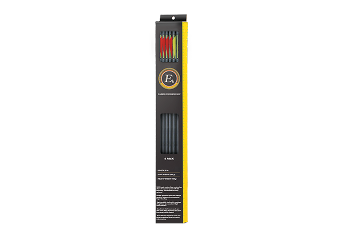 EK Archery Bolt - Vulcan, Carbon p/6