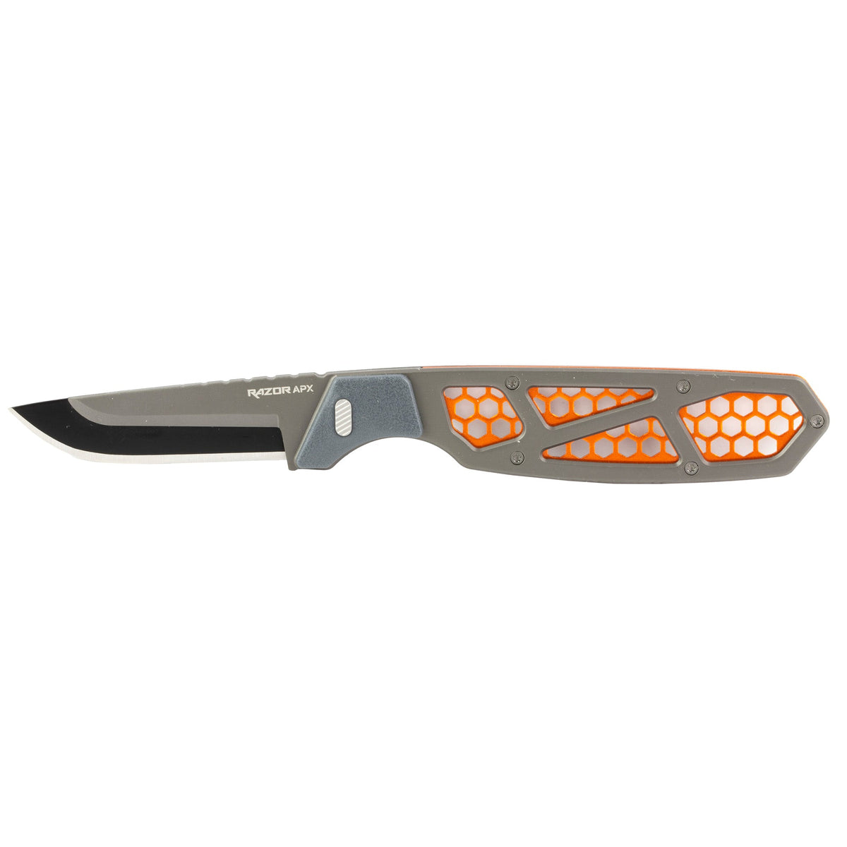 Outdoor Edge Knife Razor APX 2,5", 420J2 Steel, 178/63,5mm, Titanium Coated Handle, Polypropylene Sheath