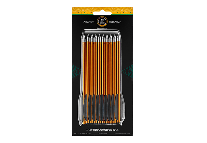 EK Archery Bolt - Pistol, Aluminium 6,5" p/10