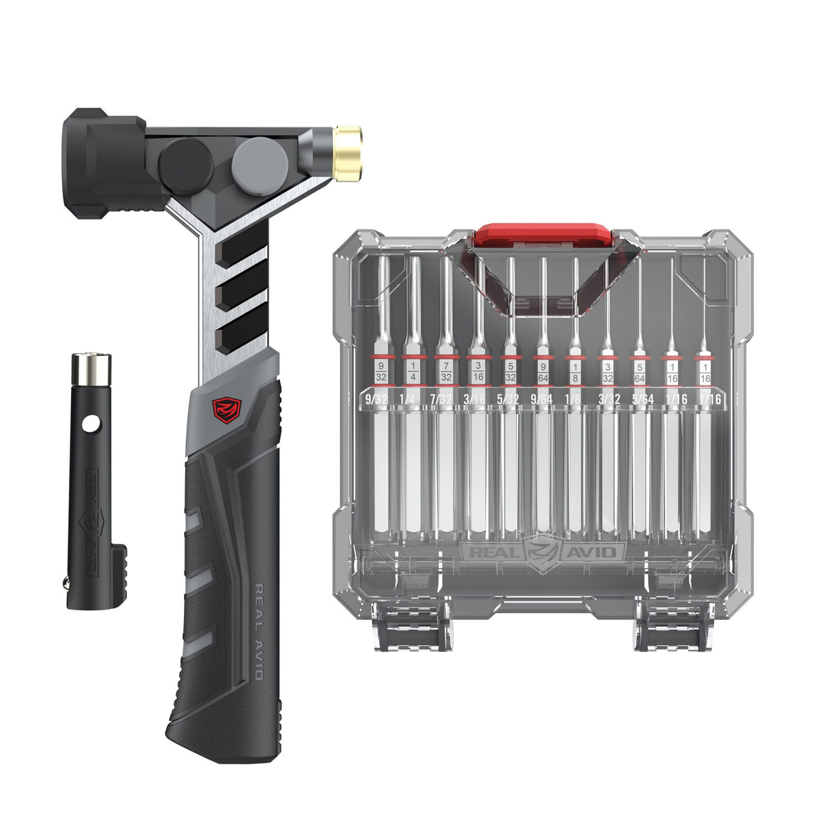 Real Avid Armorer's Master Hammer &amp; Accu-Punch Standard Pin Punch Set