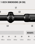 Vortex Richtkijker Strike Eagle 1-8x24 FFP, EBR-8 (MOA)