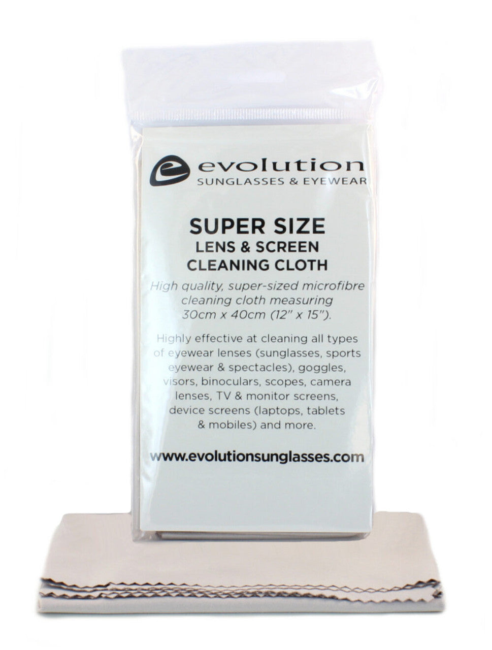Evolution Super Size Lense &amp; Screen Cleaning Cloth
