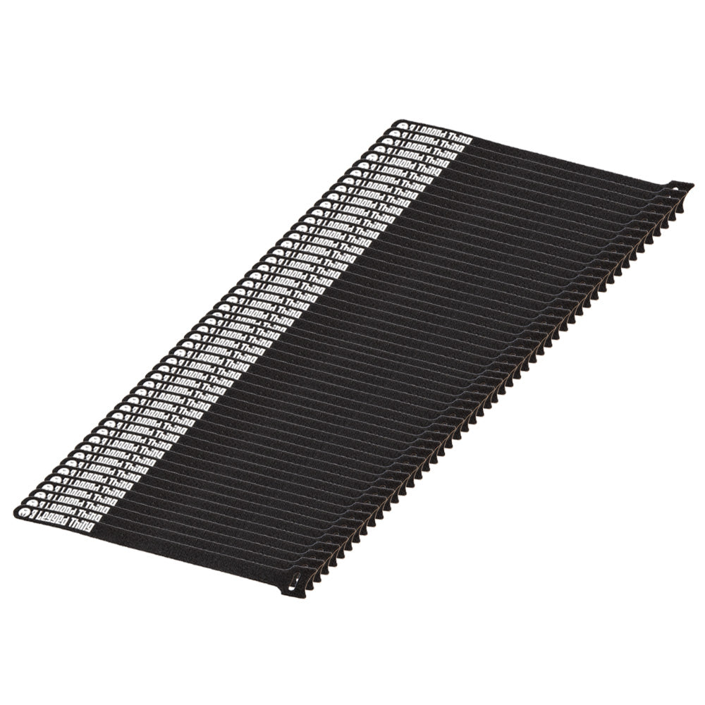 3 Legged Thing Reusable Cable Ties Black p/50