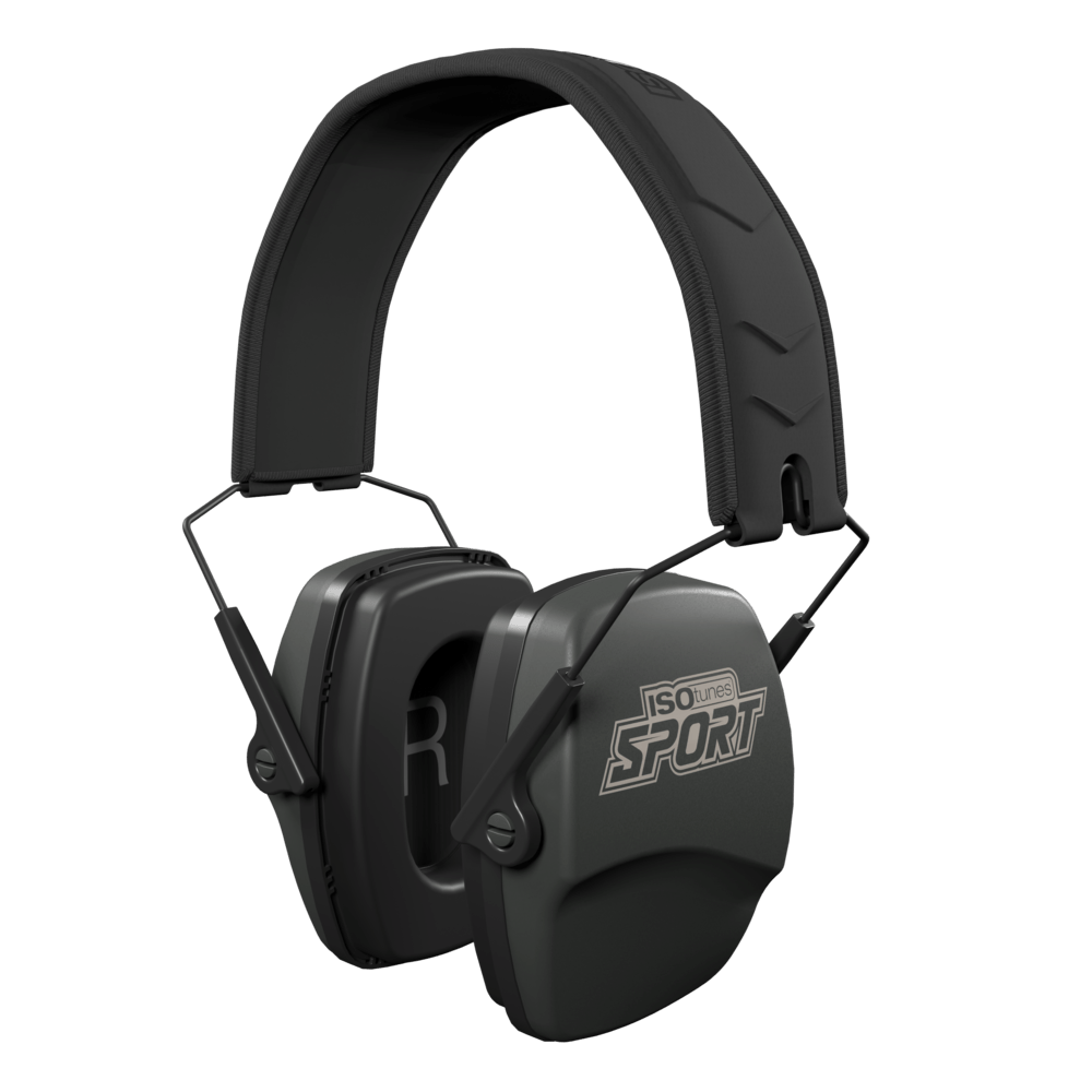 ISOTunes HP Defy Slim Passive Jaeger Green, Over Ear Hearing Protection
