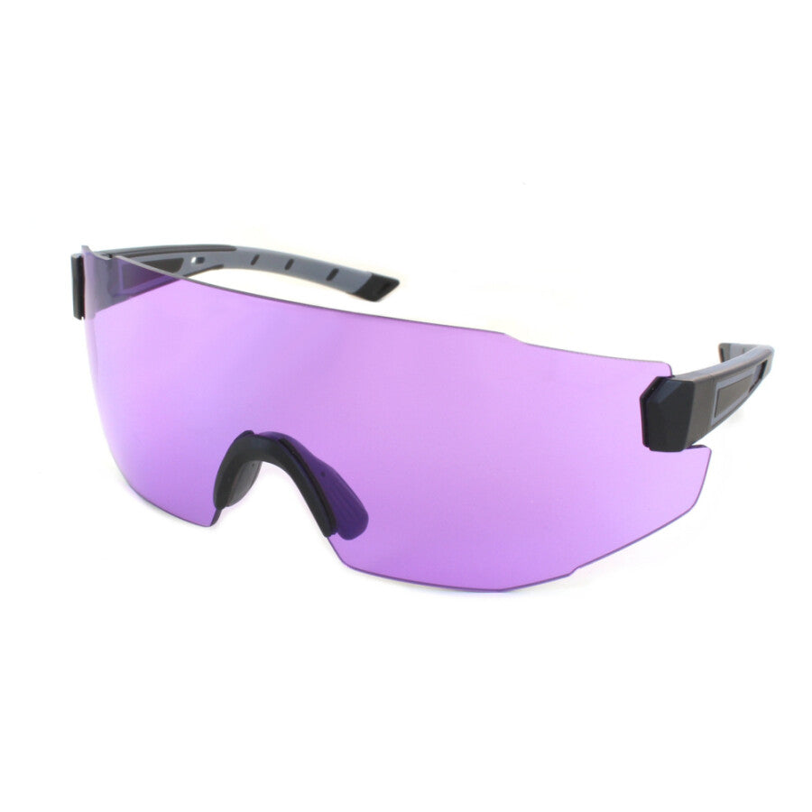 Evolution Edge (Purple) Black - Grey Temples - Purple Lens