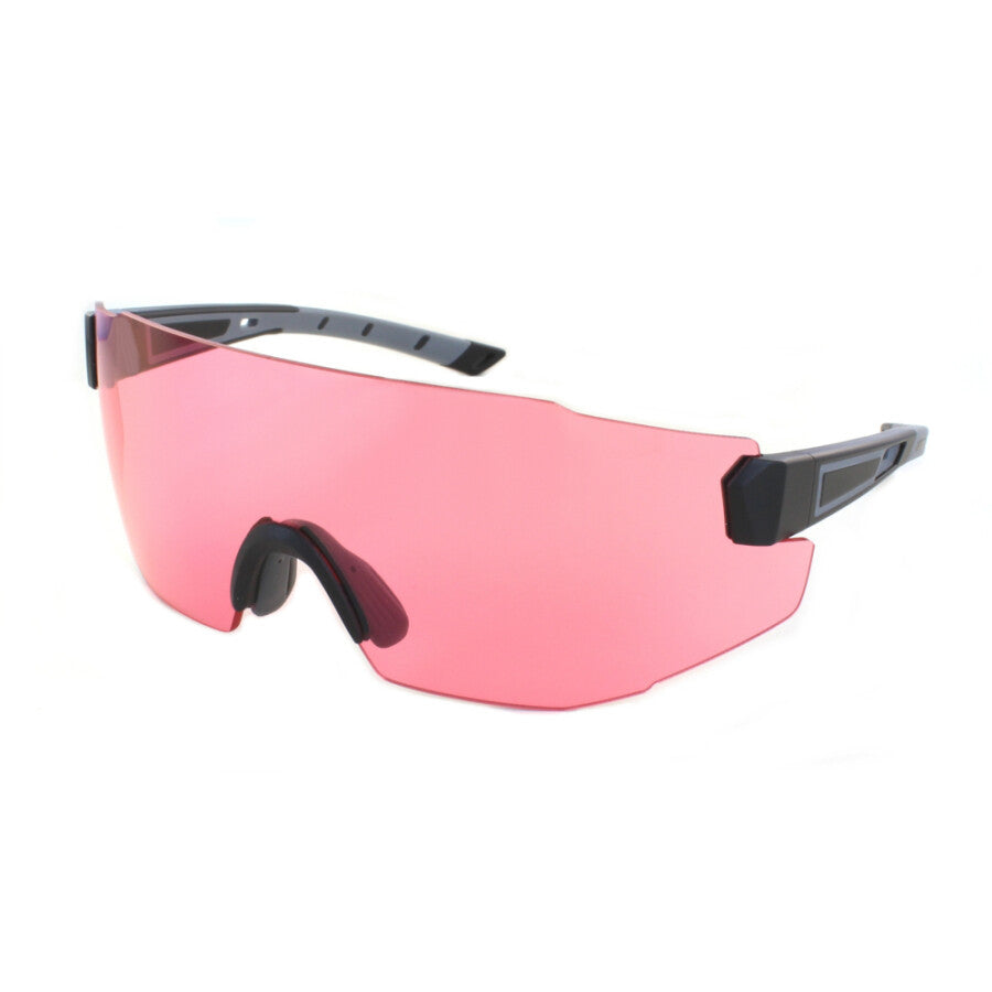 Evolution Edge (Rose) Black - Grey Temples - Rose Lens