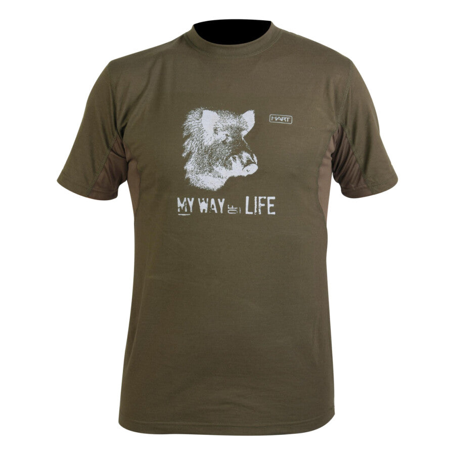 Hart Branded T-Shirt Basurde, Green