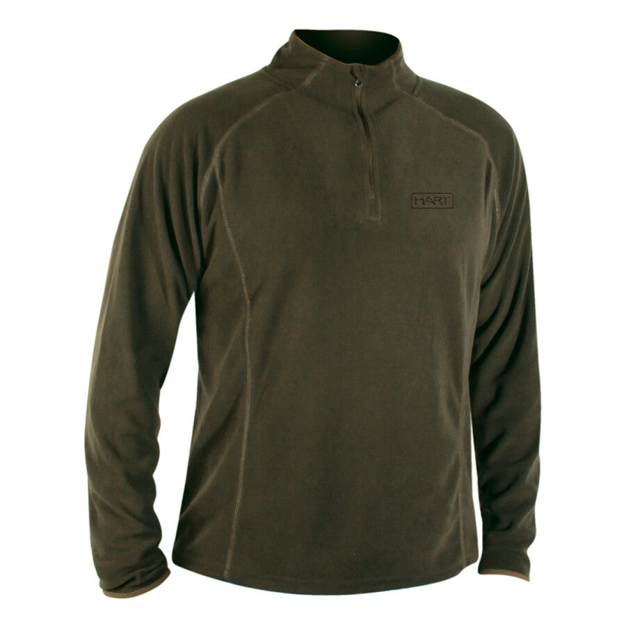 Hart Mens Fleece Pullover Inliner-XT, Green