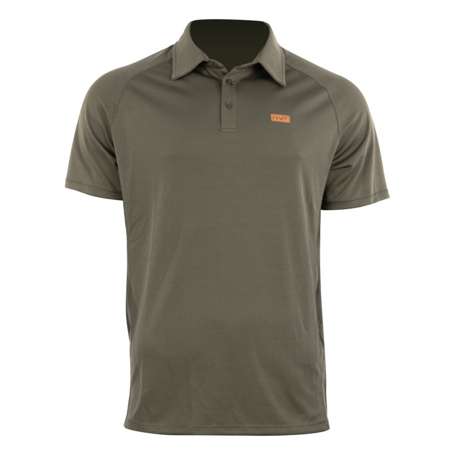 Hart Mens Polo Pace, Green