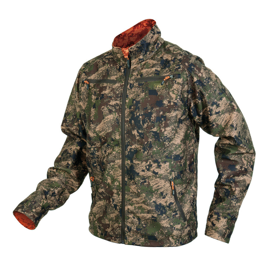 Hart Mens Softshell Jacket Signus-S2, Pixel Forest/Pixel Blaze - XL