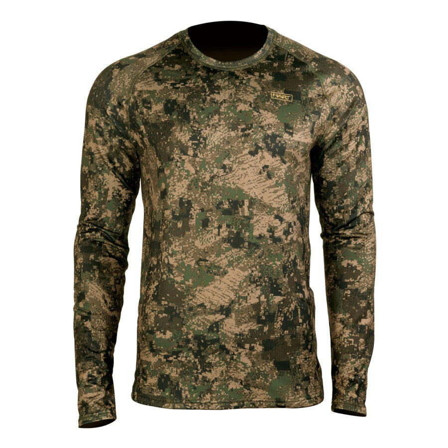 Hart Mens Undershirt Longsleeve Trail-L, Pixel Forest