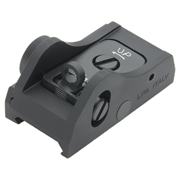 LPA Adj. Sight Set Shotgun Weaver/Picatinny with Standard Ghost Ring
