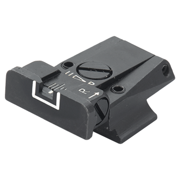 LPA Pro Adj. Rear Sight (White Outline) S&amp;W 645/745
